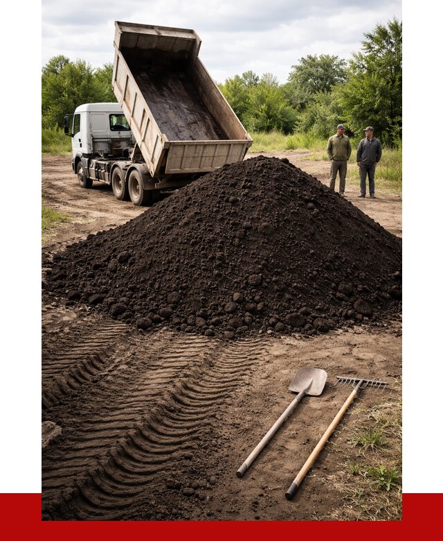 Купить чернозем навалом в Шадринске от 1241 р. за куб | ПРОНЕРУДШдр