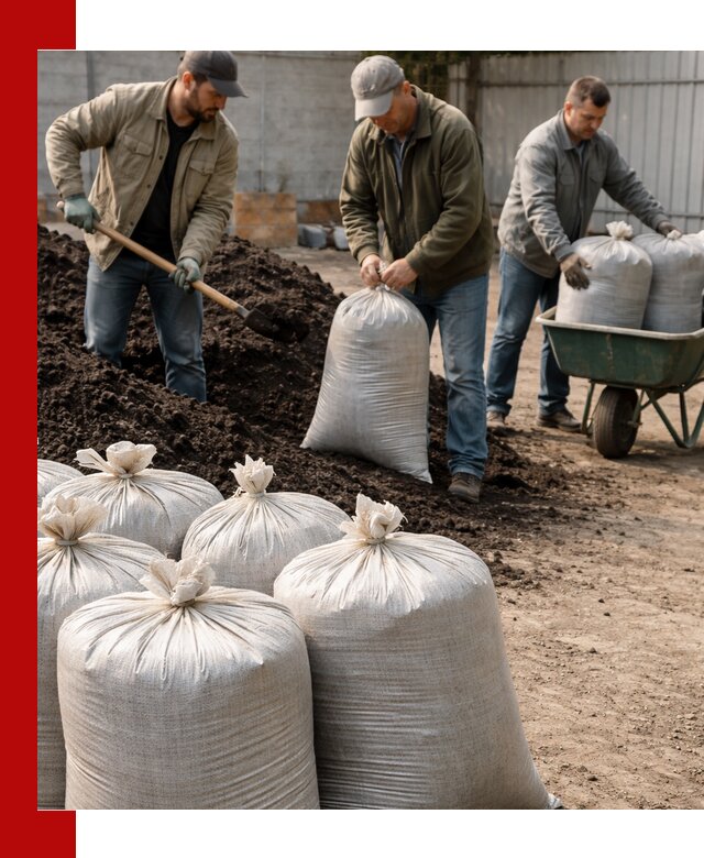 Купить чернозем в мешках с доставкой в Шадринске