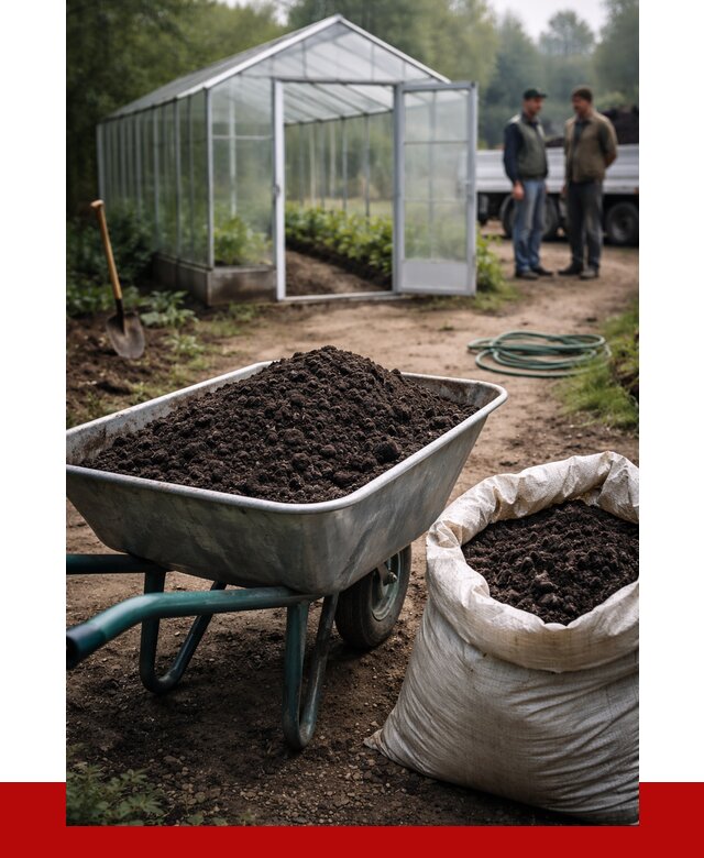 Чернозем для теплицы в Шадринске с доставкой от 1551 р. | ПРОНЕРУДШдр