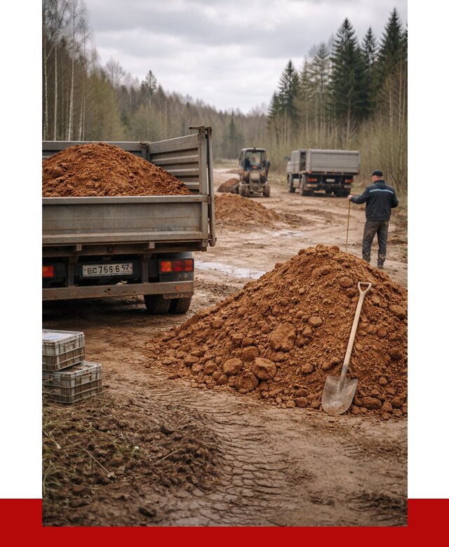 Глина и суглинки в Шадринске от 4653 р. за куб | ПРОНЕРУДШдр