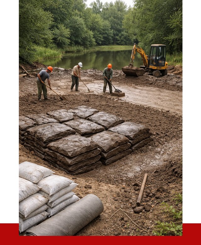Купить глину для пруда в Шадринске от 4653 р. с доставкой | ПРОНЕРУДШдр