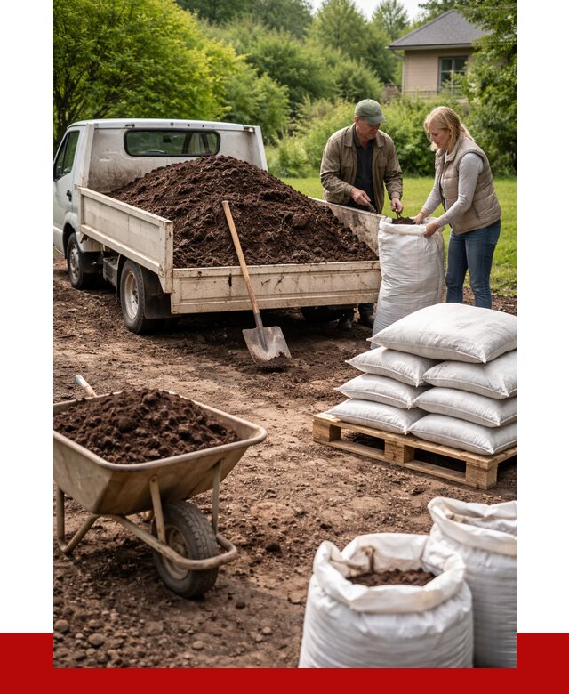 Перегной в мешках с доставкой в Шадринске от 2275 р. | ПРОНЕРУДШдр