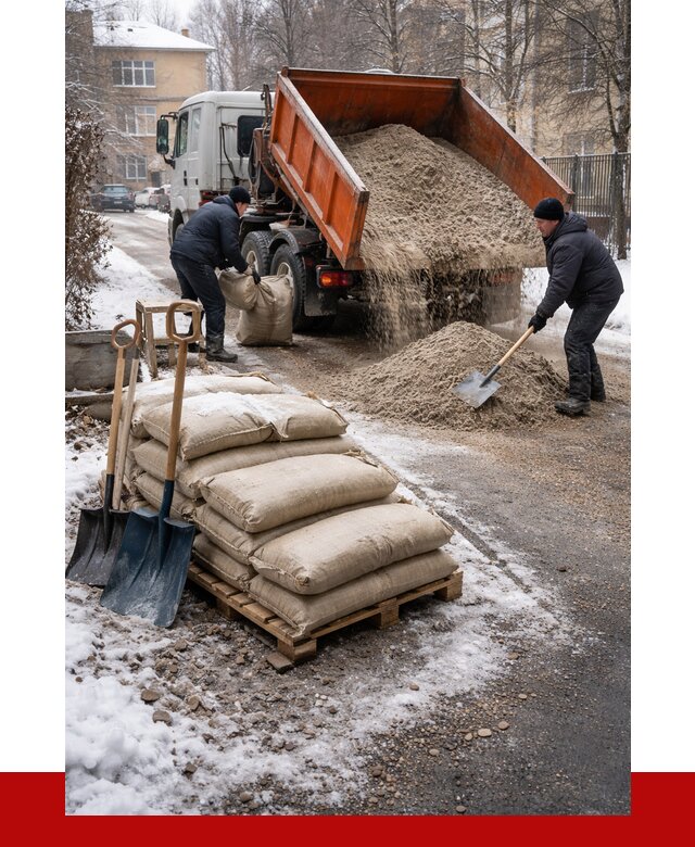 Противогололедные материалы оптом в Шадринске от 4343 р. | ПРОНЕРУДШдр