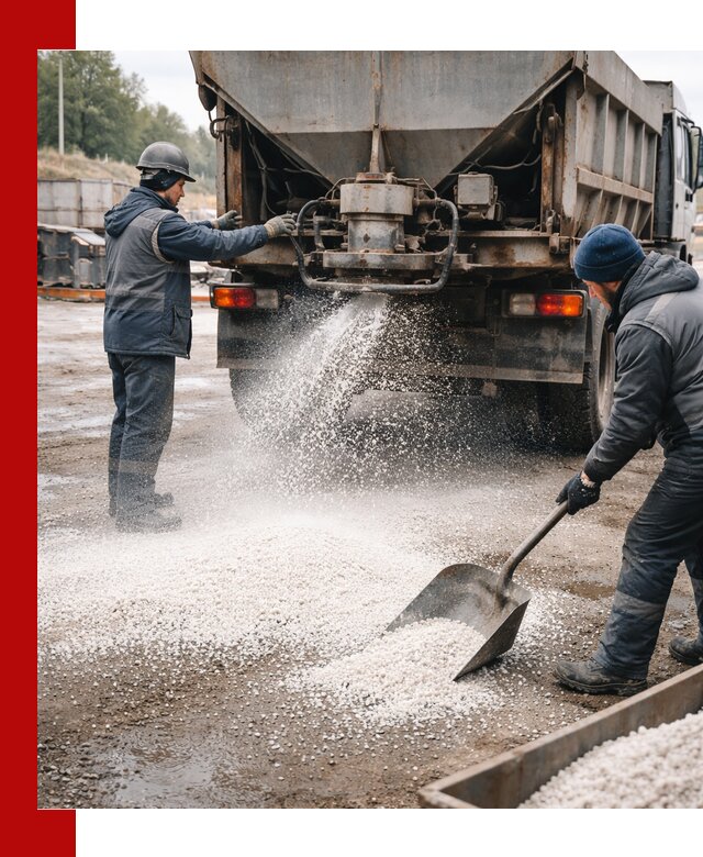 Доставка и продажа хлористого кальция в Шадринске