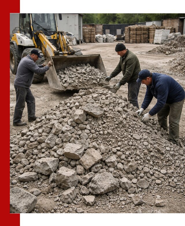 Демонтаж и вывоз бой бетона в Шадринске