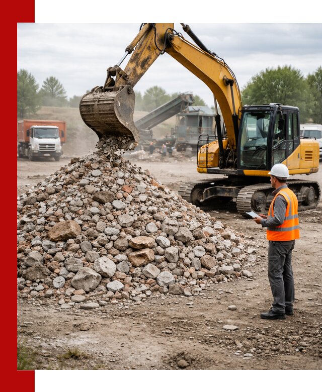 Доставка и вывоз строительного боя в Шадринске