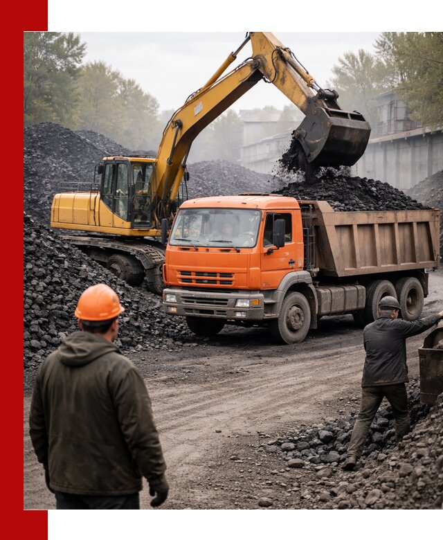 Доставка угля автотранспортом в Шадринске быстро и выгодно