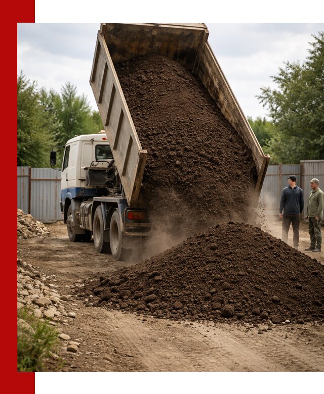 Доставка самосвалом 10 кубов в Шадринске быстро и надёжно