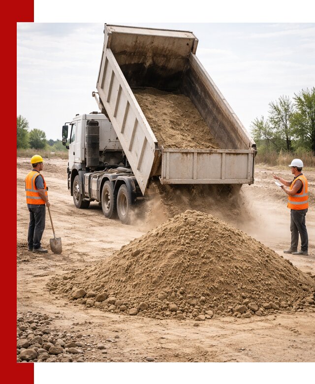 Доставка самосвалом 15 кубов в Шадринске за город и по городу