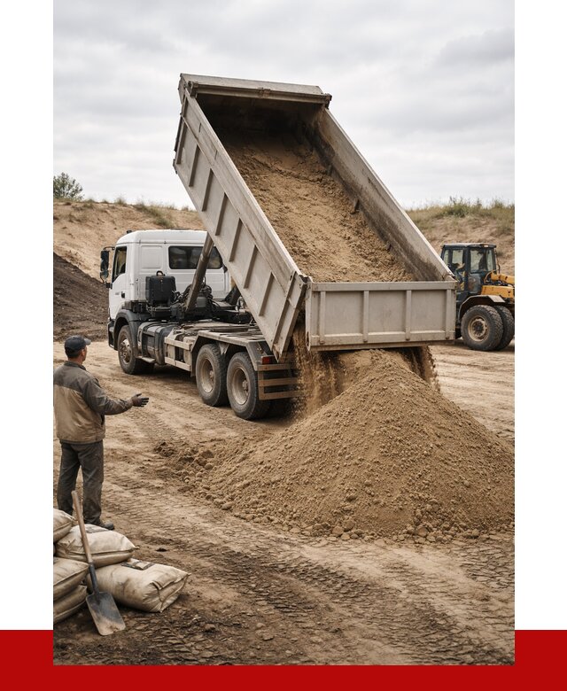 Доставка самосвалом 20 кубов в Шадринске от 7756 р. | ПРОНЕРУДШдр