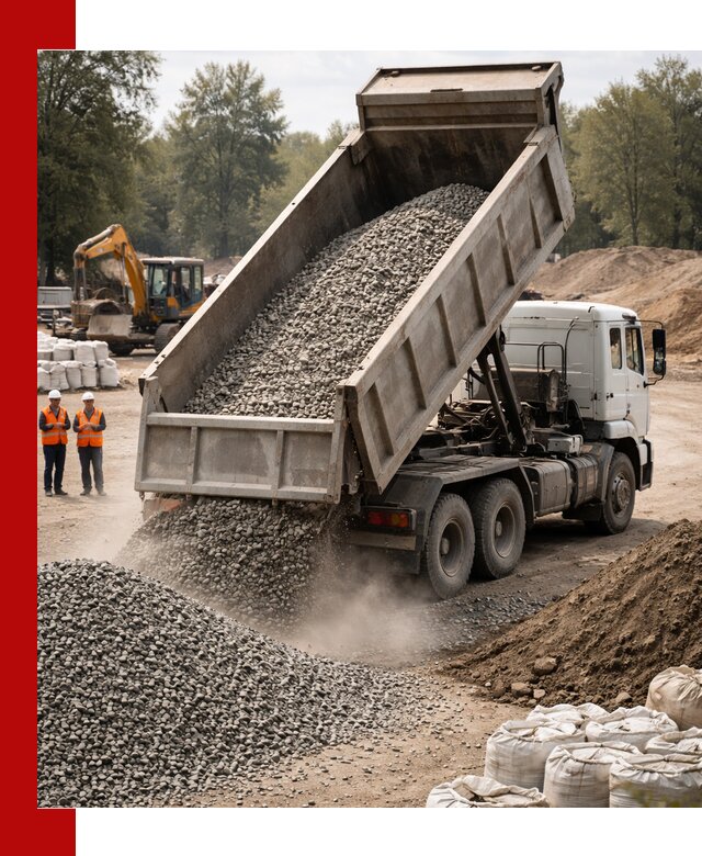 Аренда самосвала в Шадринске для доставки сыпучих и нерудных материалов