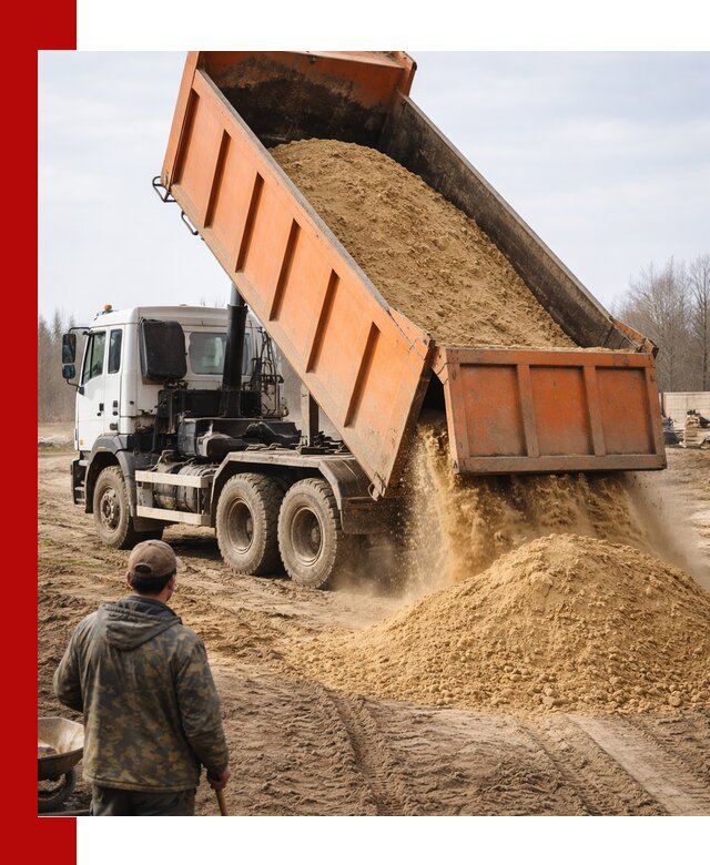 Аренда самосвала 20 тонн для перевозки грузов в Шадринске