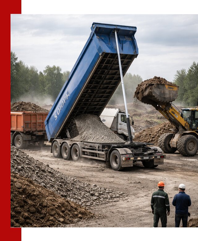 Аренда тонар 40 тонн в Шадринске с доставкой материалов