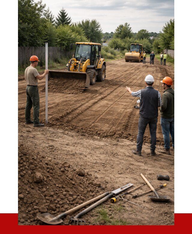 Планировка участка грунтом в Шадринске от 4653 р ПРОНЕРУДШдр