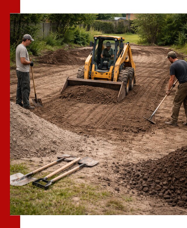 Планировка участка грунтом с вывозом и доставкой в Шадринске