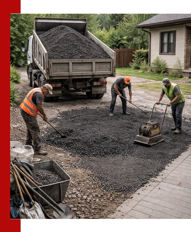Асфальтовая крошка для двора с доставкой в Шадринске